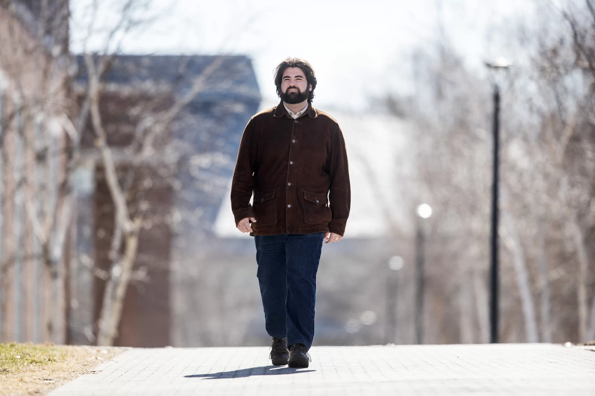 Brett Karpf on campus