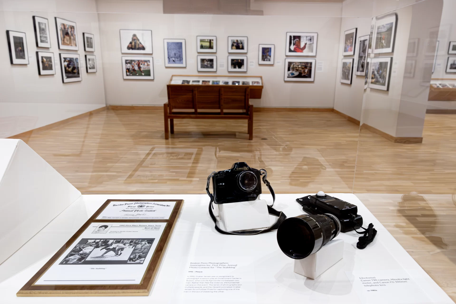 overview of museum with exibition