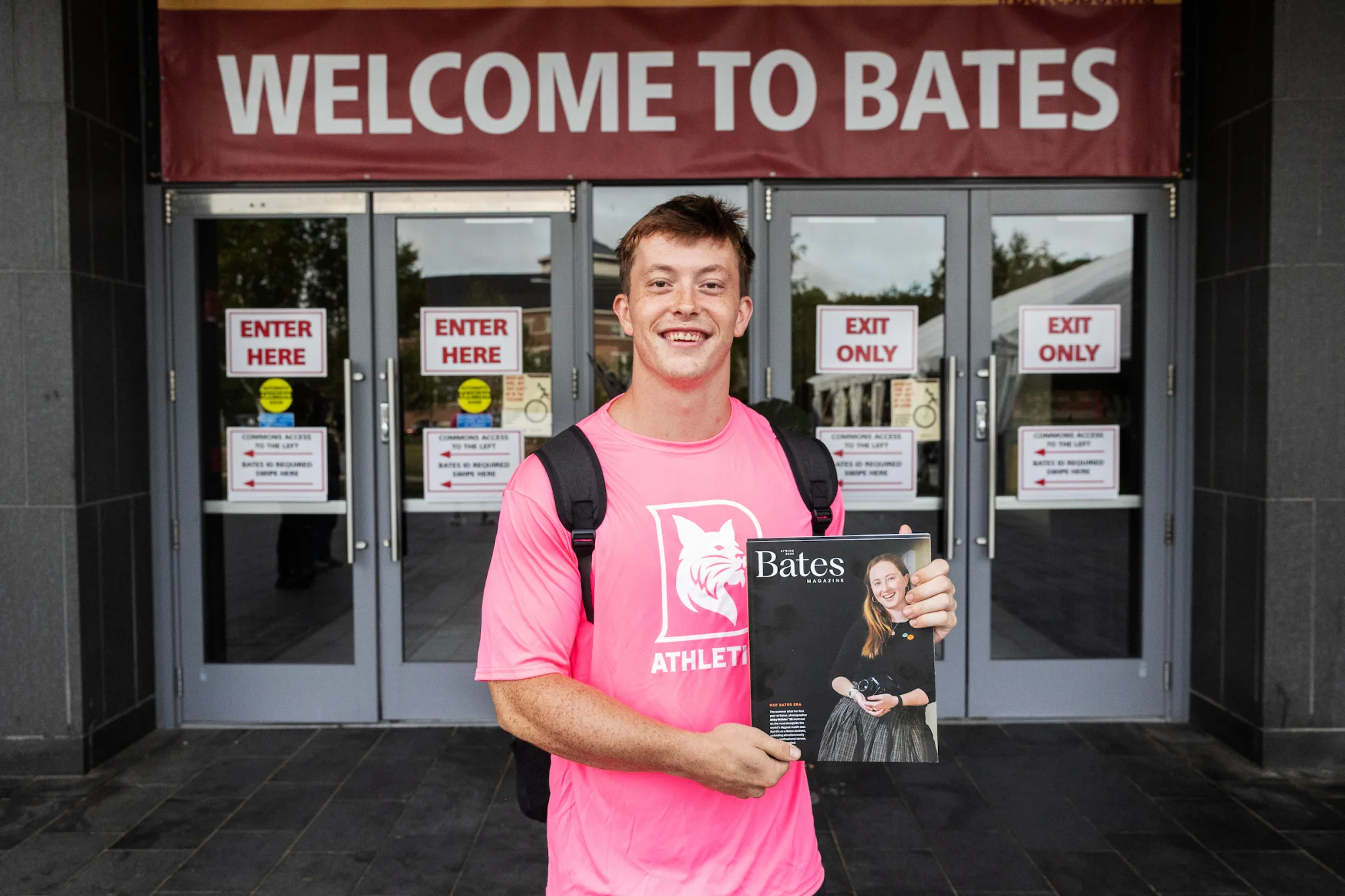 Moments from move-in day at Bates College on August 27, 2026. (Theophil Syslo | Bates College)