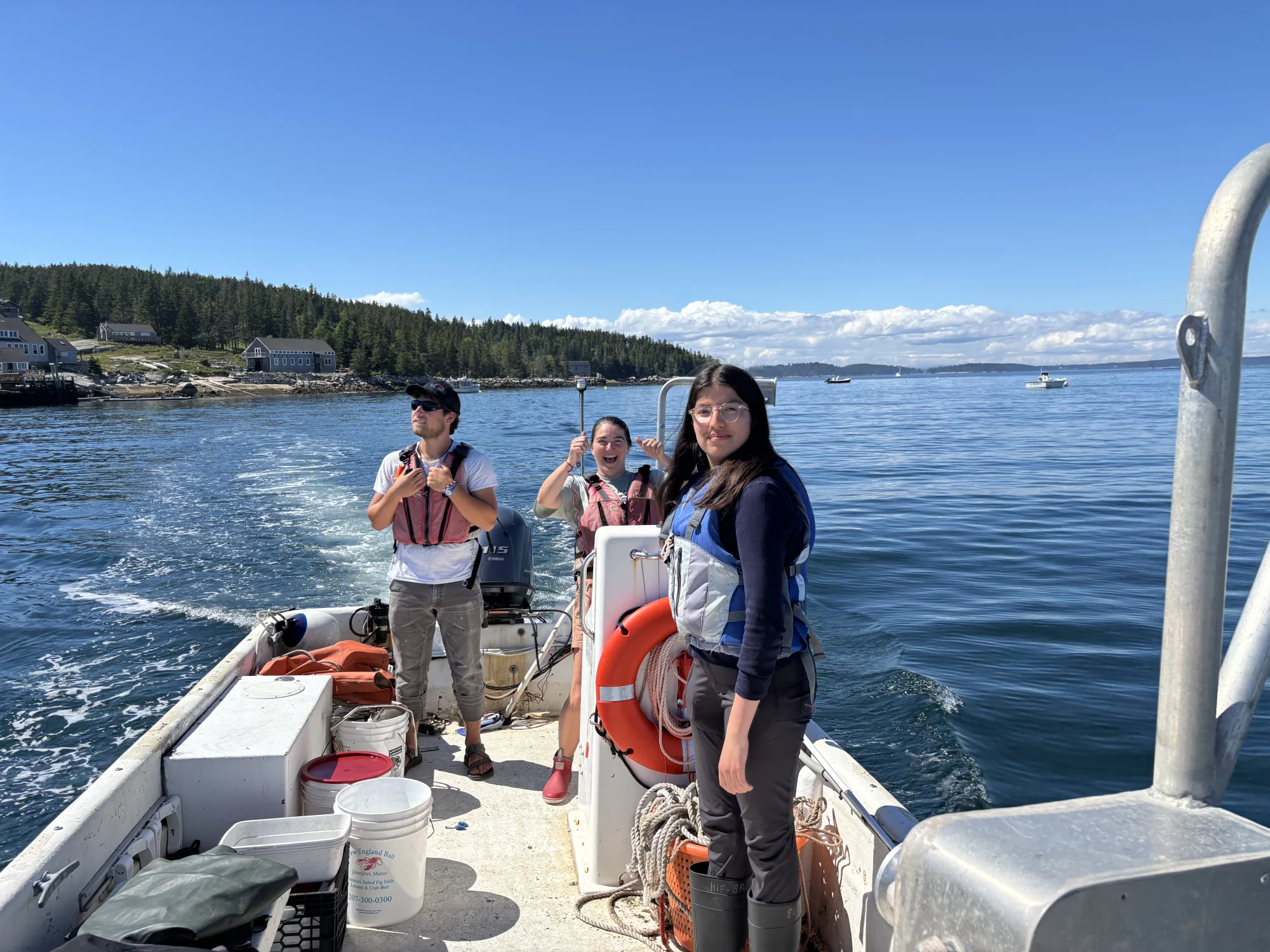 intern on boat