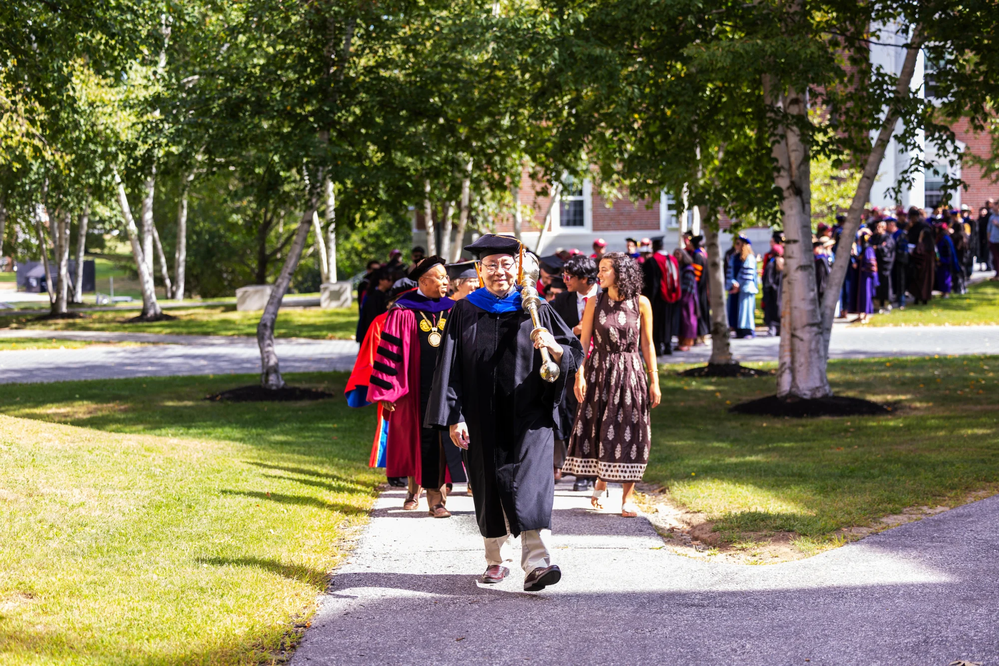 faculty procession
