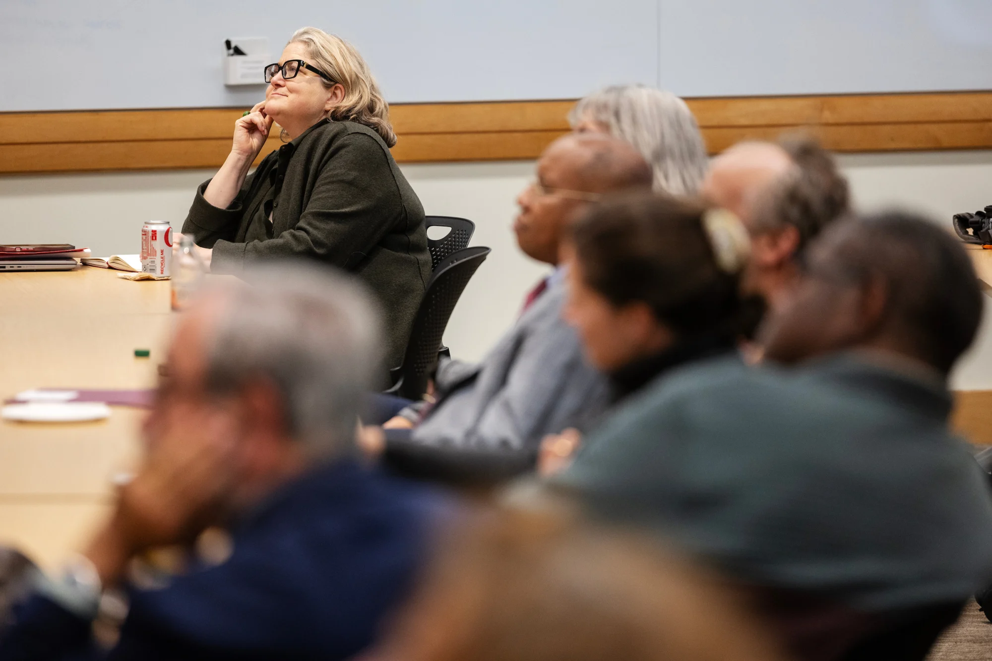 audience watching talk