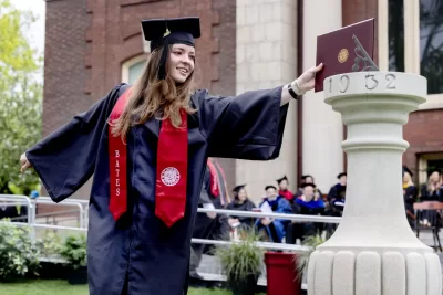 Picture Story: At Commencement 2025, as Ben Mays said, chilly weather but warm hearts