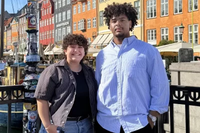 Double Gold: Two Bates STEM standouts earn prestigious Goldwater Scholarships 