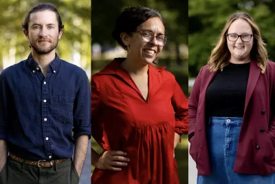 Meet new faculty in chemistry, religious studies, and rhetoric