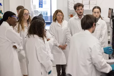 Purposeful Work biopharmaceutical roadshow introduces students to dynamic career possibilities