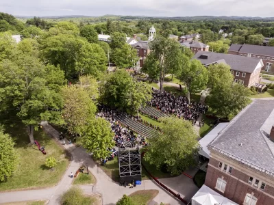 Moments from this year’s Commencement captured on May 31, 2026. (Theophil Syslo | Bates College)