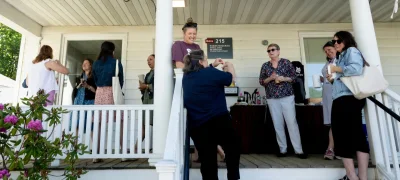 Employee Enrichment Week, June 15-18, included Tuesday- Front Porch Perk-up @ 8:30 a.m. 215 College Street