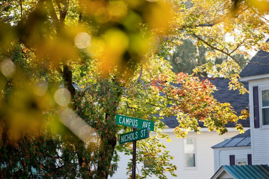 Fall comes to the Bates College campus.