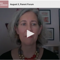 August 3, 2020 Parent Information Session
