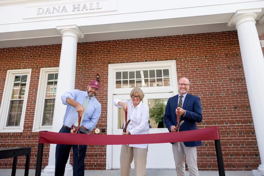 Dana Hall re-opens to the Bates community on Monday, Aug. 29 from 2-4 pm for light refreshments and a chance to celebrate its renovation.

The renovation of Dana is an important part of both our revitalization of STEM at Bates and creating new flexible classrooms for all - this is truly an all-campus building. You’ll see new student spaces throughout the building, teaching labs on the first and third floors, and three new flexible classrooms on the second floor. Core facilities and accessibility have been improved as well. We are excited about the impact these spaces will have on teaching and learning in the decades to come. We are looking forward to sharing Dana with you and to celebrate the work of the many Bates employees and our partners who made this renovation possible.