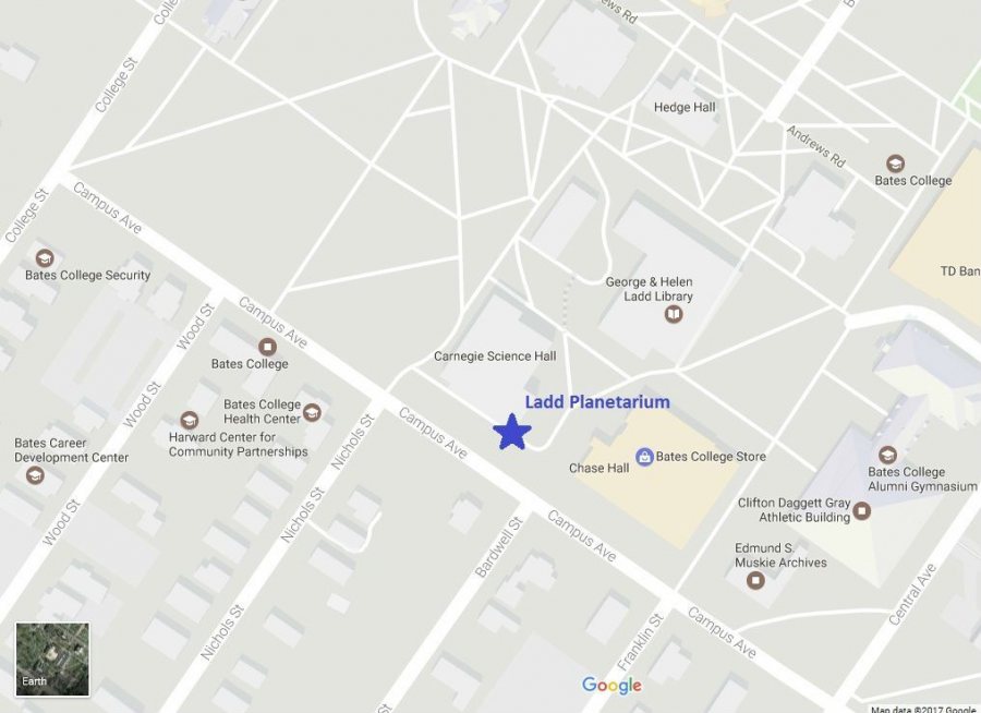Campus Map and Planetarium