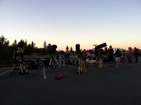 Acadia Night Sky Festival, Star Party on Cadillac Mountain