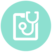 round icon healthcare