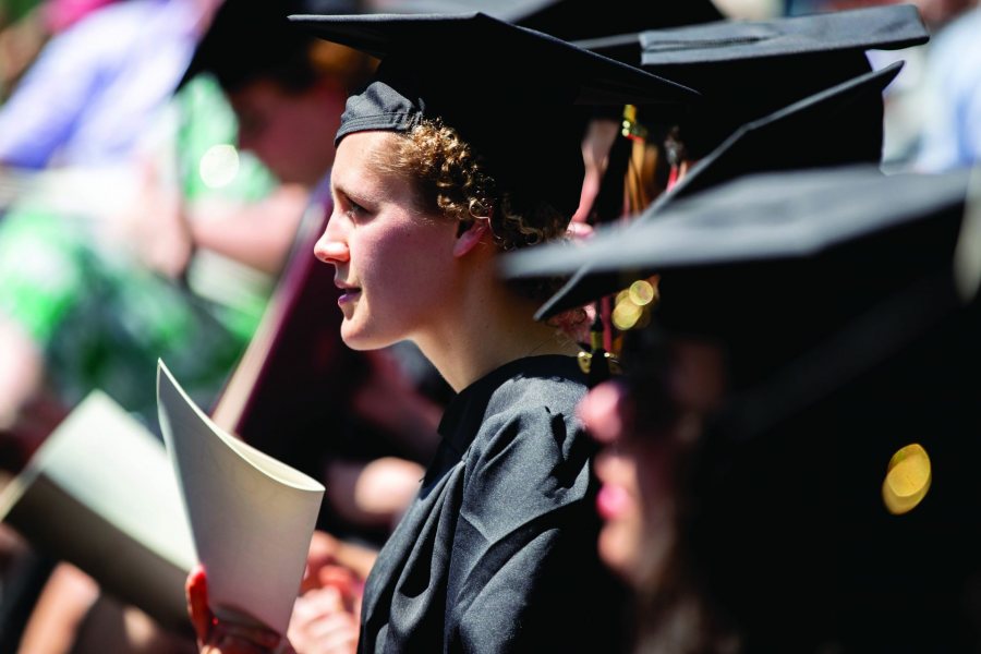 Katherine Barker '19, Magna Cum Laude in Chemistry.