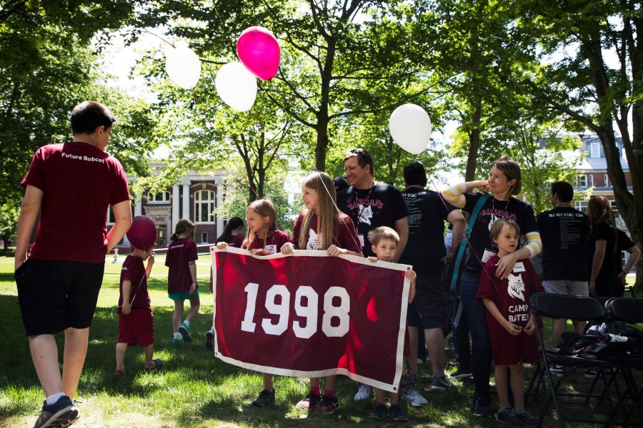 Moments from the Alumni Parade on The Quad and Alumni Walk on June 9, 2018