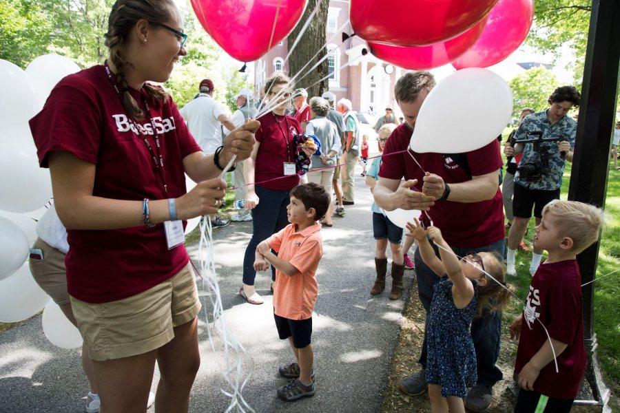 Moments from the Alumni Parade on The Quad and Alumni Walk on June 9, 2018