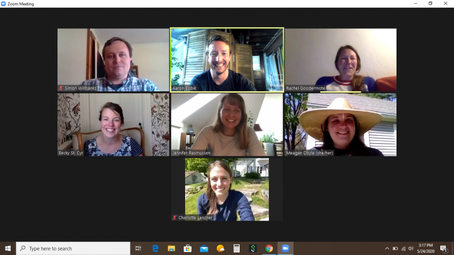 Seven members of our group from the 2006 summer short-term abroad trip to the Shetland Islands, Scotland held a special #BatesReunion on Zoom in May. It had been more than a decade since we got together! - Aaron Bobik ’10