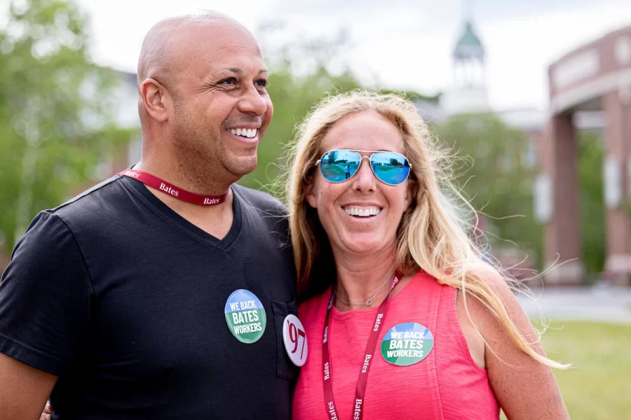 
Patrick Cosquer and Ilse Abusamra, both of the Class of 1997.