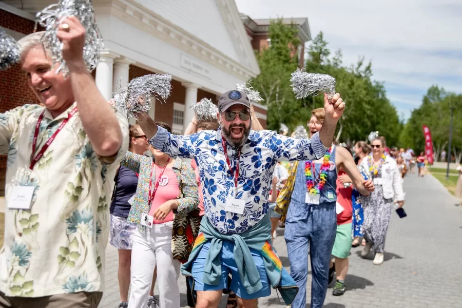 What a wonderful morning.

A 5K, mimosas, a flag pole dedication, and a Reunion 2022 parade.

Reunion on Saturday, June 11, 2022.