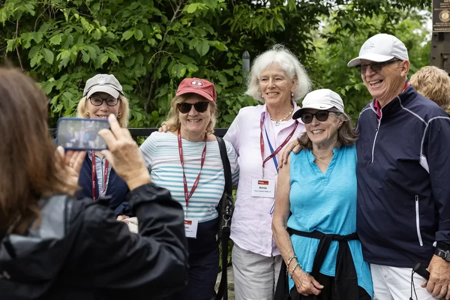 Moments from 50th Reunion Riverwalk during Reunion on June 7, 2024. (Theophil Syslo | Bates College)