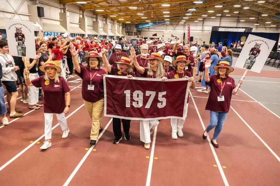 Moments from this year’s Alumni Parade during Reunion on June 7, 2025. (Theophil Syslo | Bates College)
