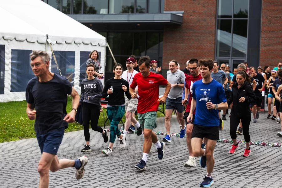  Moments from this year’s 5k Fun Run/Walk during Reunion on June 7, 2025. (Theophil Syslo | Bates College)