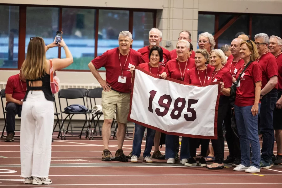 Moments from this year’s Alumni Parade during Reunion on June 7, 2025. (Theophil Syslo | Bates College)