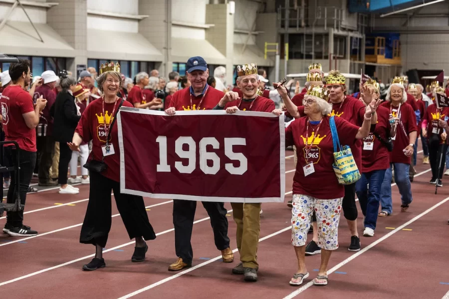 Moments from this year’s Alumni Parade during Reunion on June 7, 2025. (Theophil Syslo | Bates College)