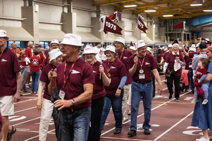 Moments from this year’s Alumni Parade during Reunion on June 7, 2025. (Theophil Syslo | Bates College)