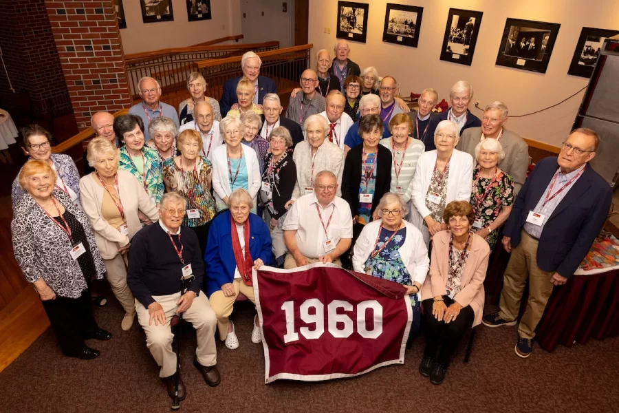  Class of 1960 taken in the Benjamin Mays Center.
