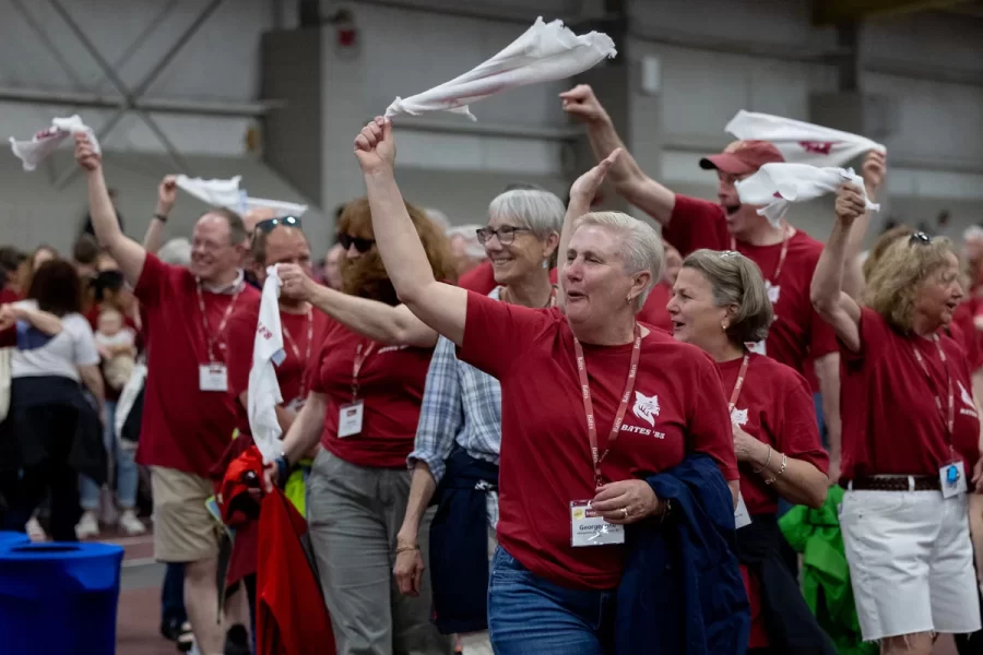 Moments from this year’s Alumni Parade during Reunion on June 7, 2025. (Theophil Syslo | Bates College)