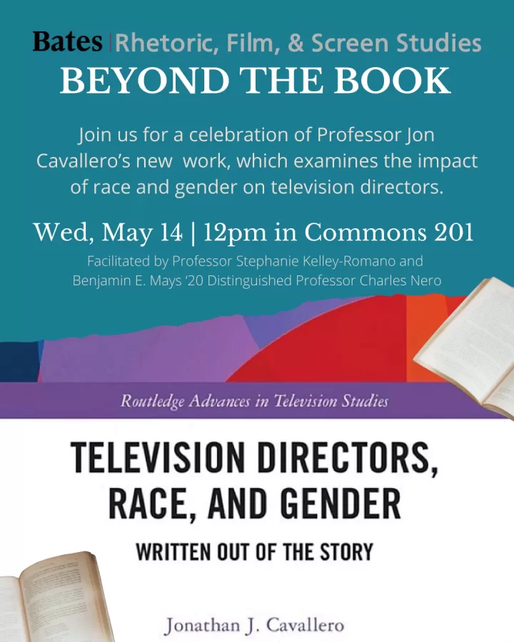 Join us for a celebration of Professor Jon Cavallero’s new work, TELEVISION DIRECTORS, RACE, AND&hellip;
