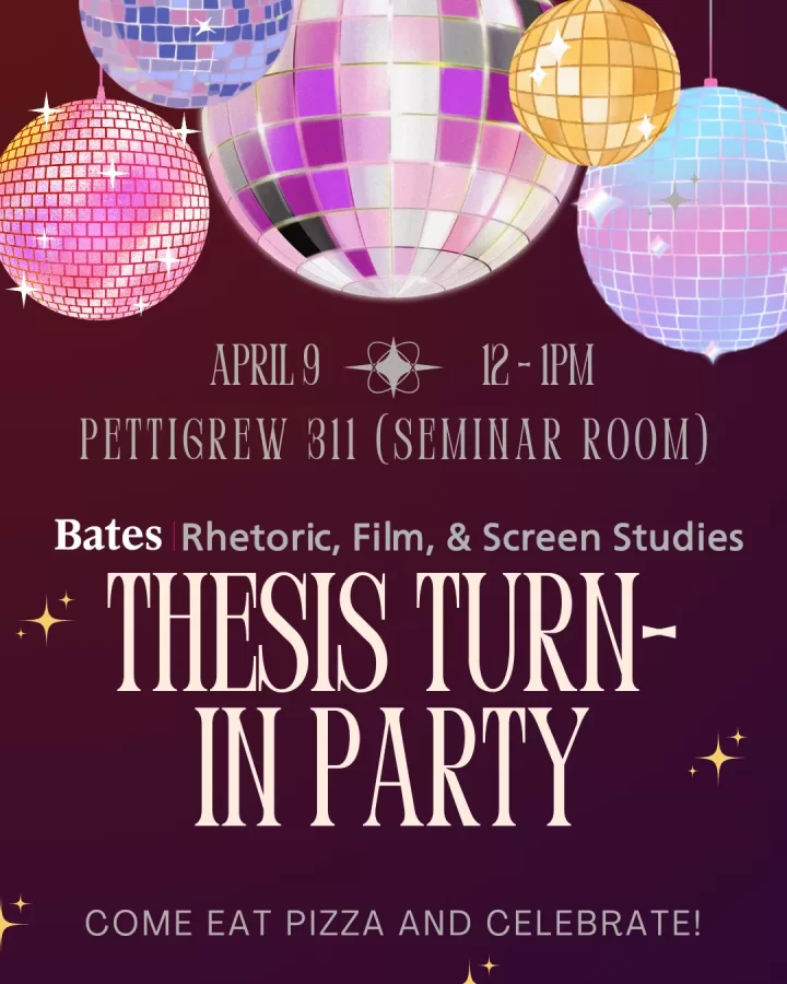 Come celebrate the thesis work of the RFSS seniors! Pizza will be provided!