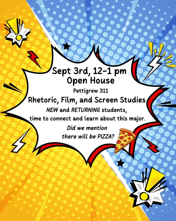 Join us for the Department of Rhetoric, Film, and Screen Studies Open House!Come meet faculty,&hellip;
