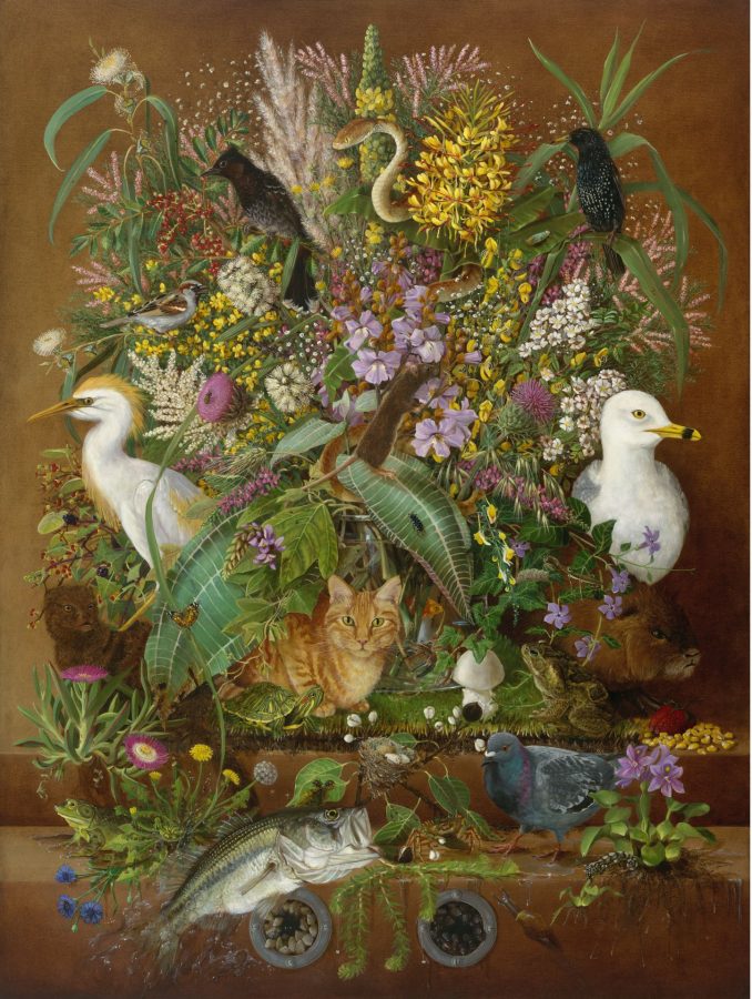 Isabella Kirkland, “Ascendant,” 2000, Digital Print, 41 ⅜ x 32 ⅞ in., Bates College Museum of Art purchase with the Dr. Robert A. and Minna F. Johnson ’36 Art Acquisition Fund, and the Abraham and Bella Margolis Art Fund, 2013.2.2