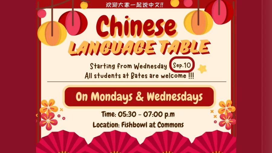 Come practice your Chinese with other Bates students. All students welcome regardless of level. 



Mondays&hellip;