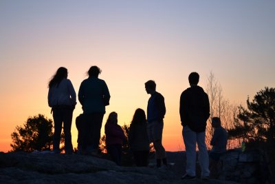 Sunset on Mount David 