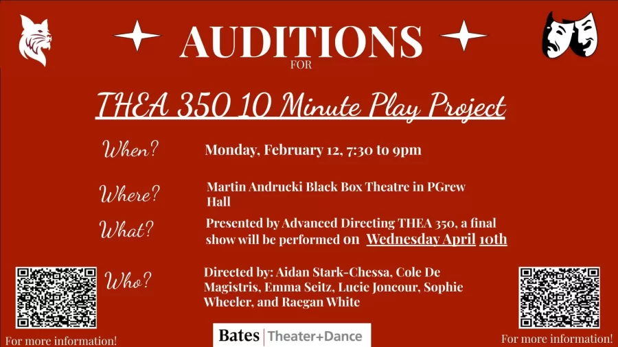 Presented by Advanced Directing THEA 350. A final show will be performed on Wednesday April…