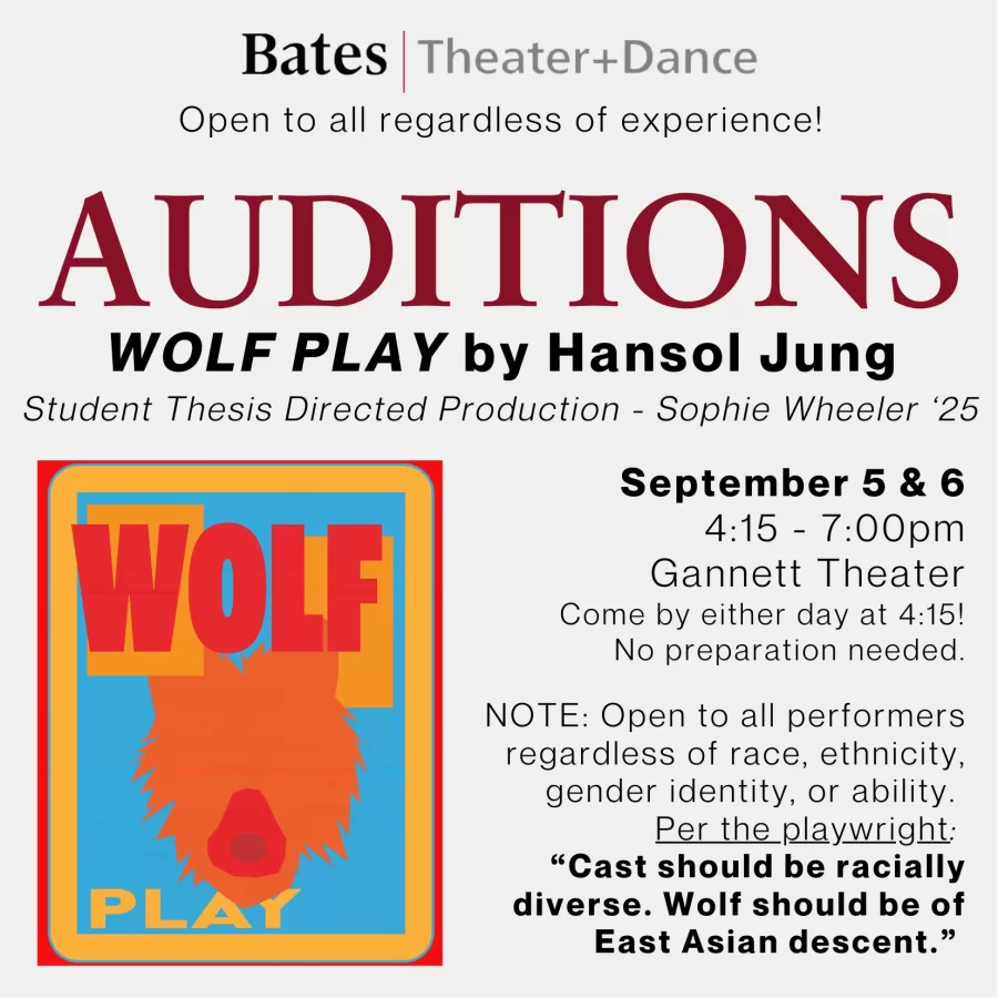 About the Auditions



Come by either day at 4:15! No preparation needed.



NOTE: Open to all performers&hellip;