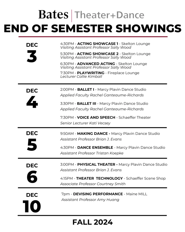 A series of public events to see what our students have been working on during&hellip;