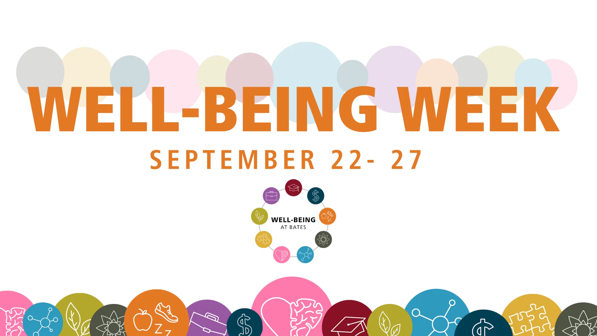 Well-Being Week, September 22-27