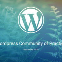 New sites, new features; Second workshop New sites, new features; Second workshop